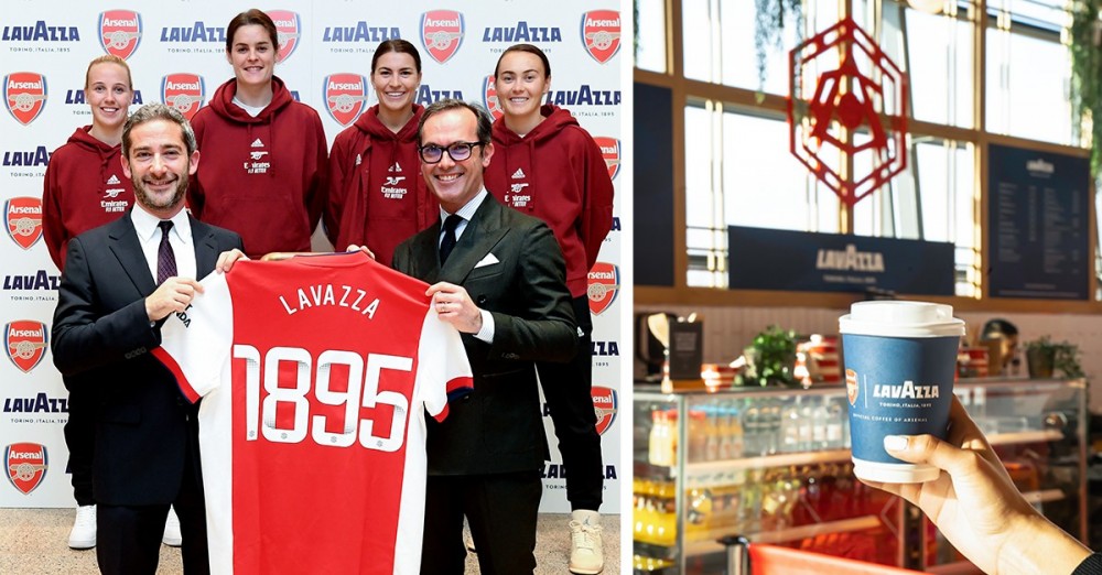 arsenal femenino café lavazza