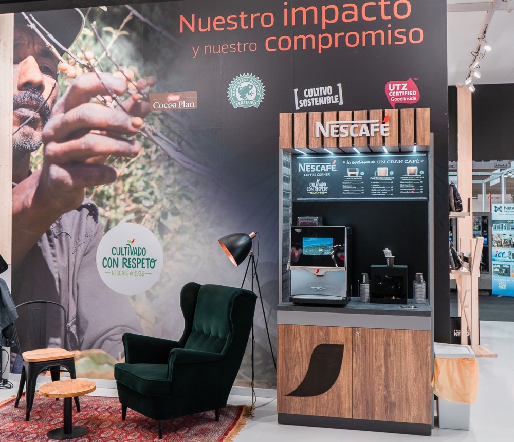 Nestlé stand en Vendibérica