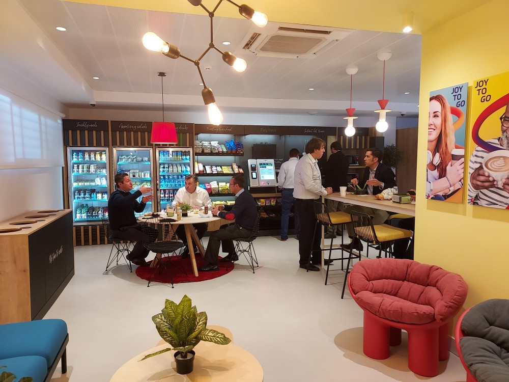 Micromarkets máquinas de vending