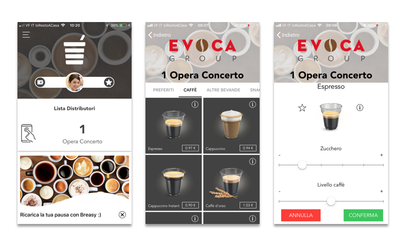 Evoca Group app