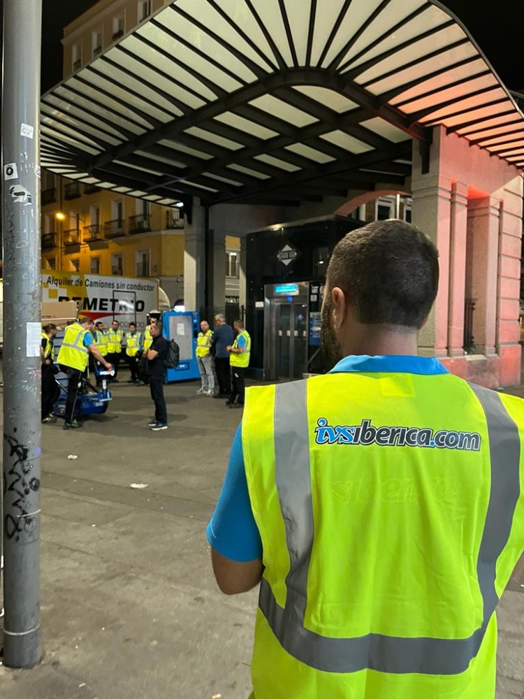 Vending en el metro de madrid