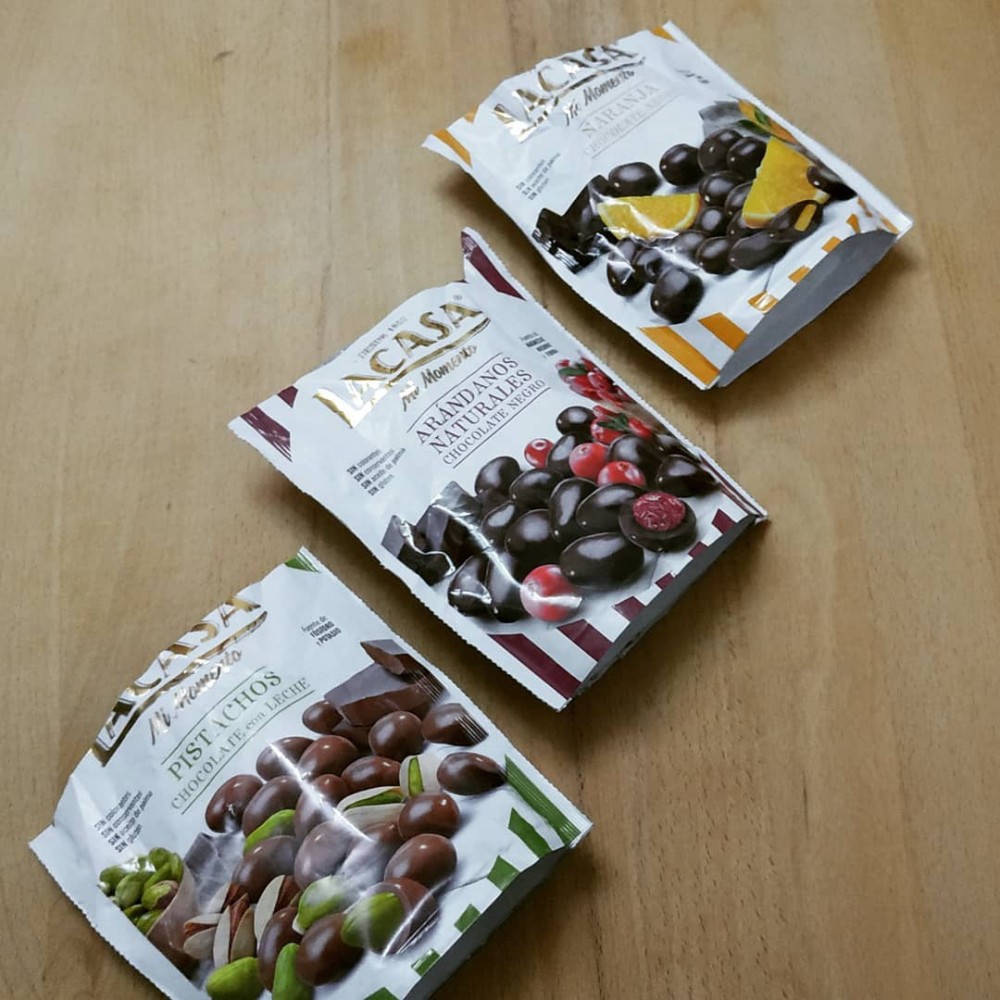 Chocolate con fruta LACASA vending