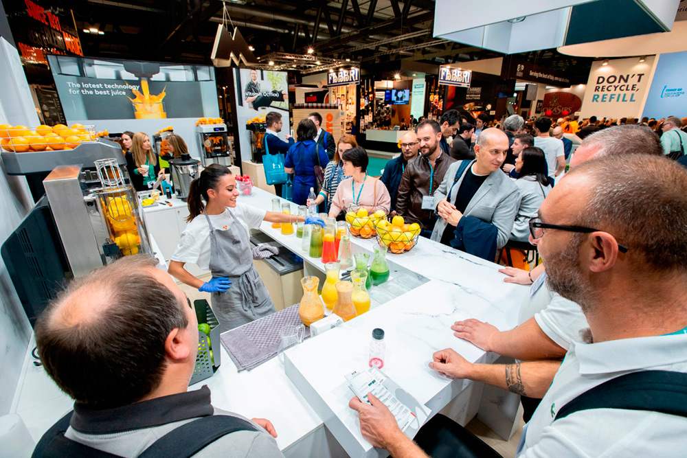 Juice Bar en Host Milano Zumex