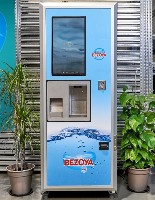 fuente de agua vending