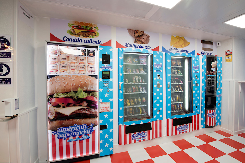 vending tienda temática