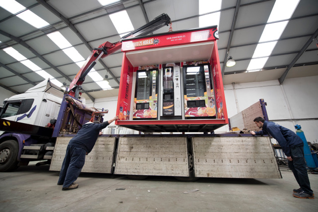 Eravending contenedor