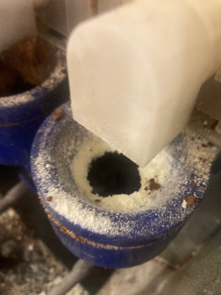 leche soluble en máquina