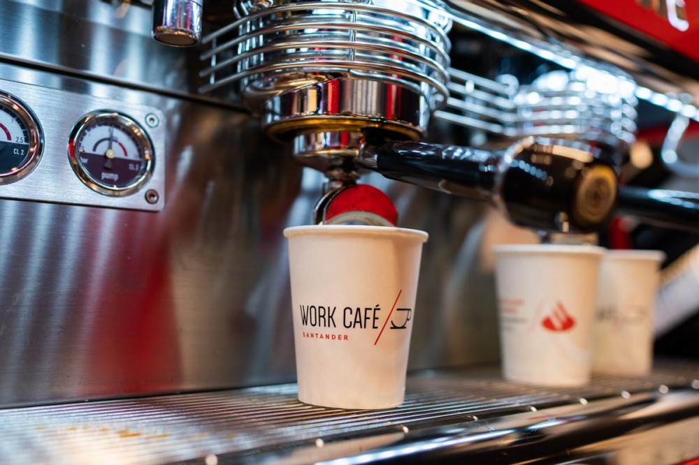 Work Café zonas de café
